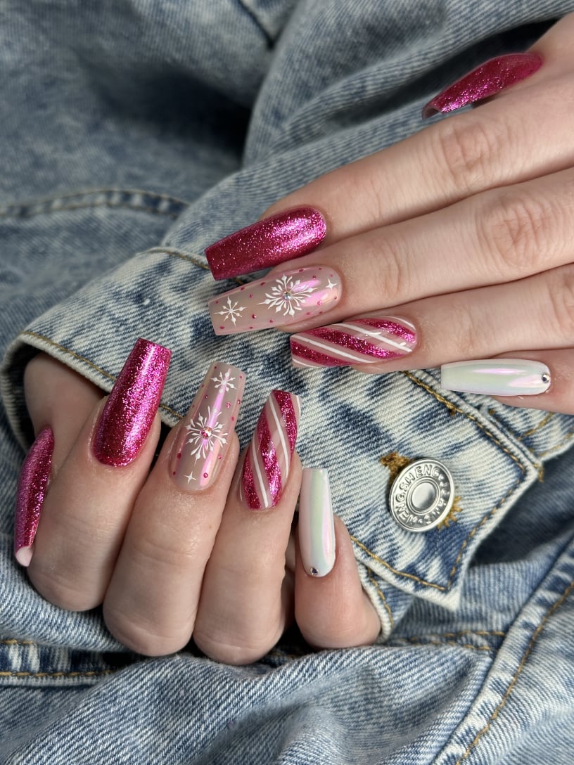 Mixed Nailart - Nagelfee Sarah