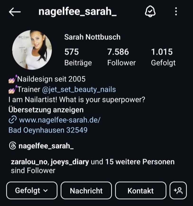 Nagelfee-Sarah Instapic
